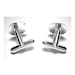 25 Pairs 50 Pieces Cufflinks with 15mm Glue Pad by Custom Coin Rings