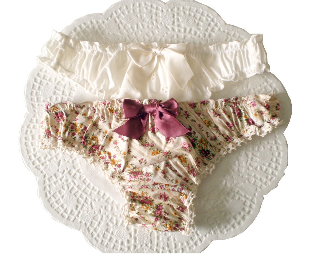 Ohhh Lulu Ruffle Thong PDF Sewing Pattern