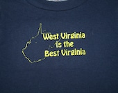 West Virginia is the Best Virginia Onesie/Creeper