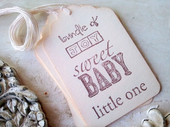 Buy gift tags and quotes - Baby Gift Tags, Baby Quotes, Baby Shower Decor, Favor Tags, New Baby, Set of 6