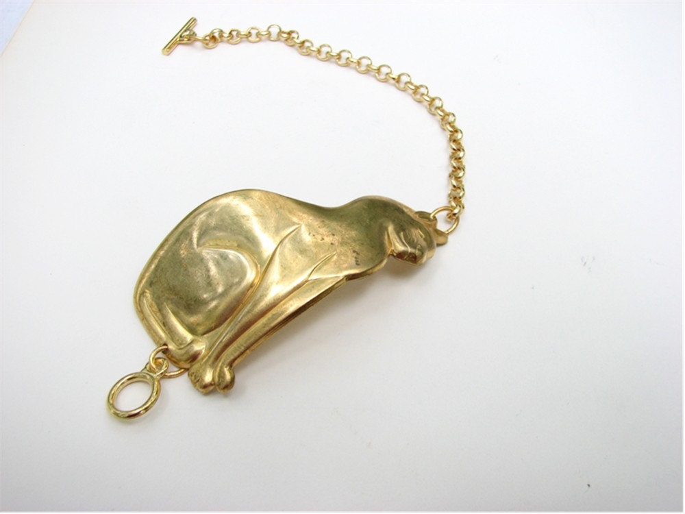 cat bracelet - feline jewelry