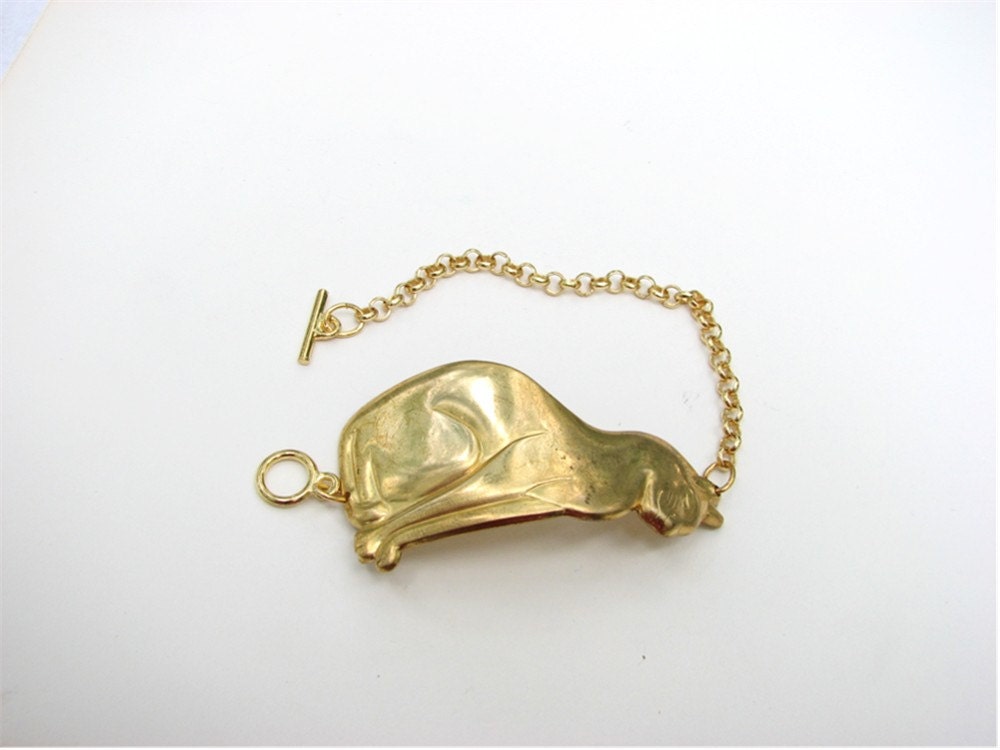 cat bracelet - feline jewelry