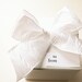 PERSONALIZED Message Origami Lotus Flower - White and Moss Green - gift box - proposal, 1st anniversary, baptism, christening, confirmation