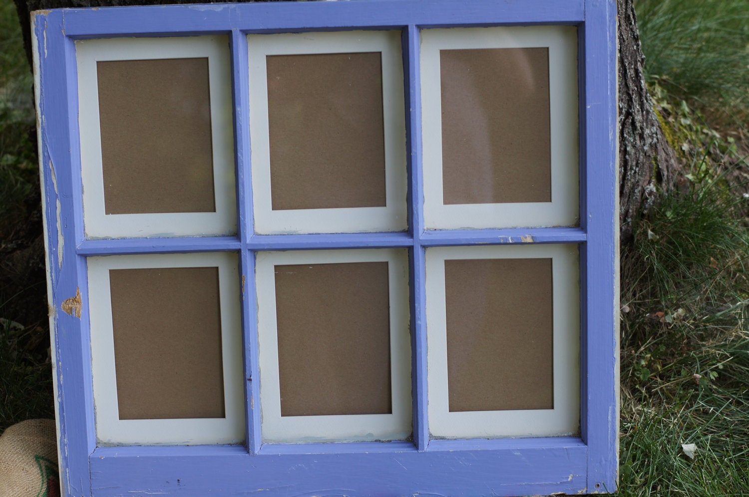 Upcycled Window  Picture Frame