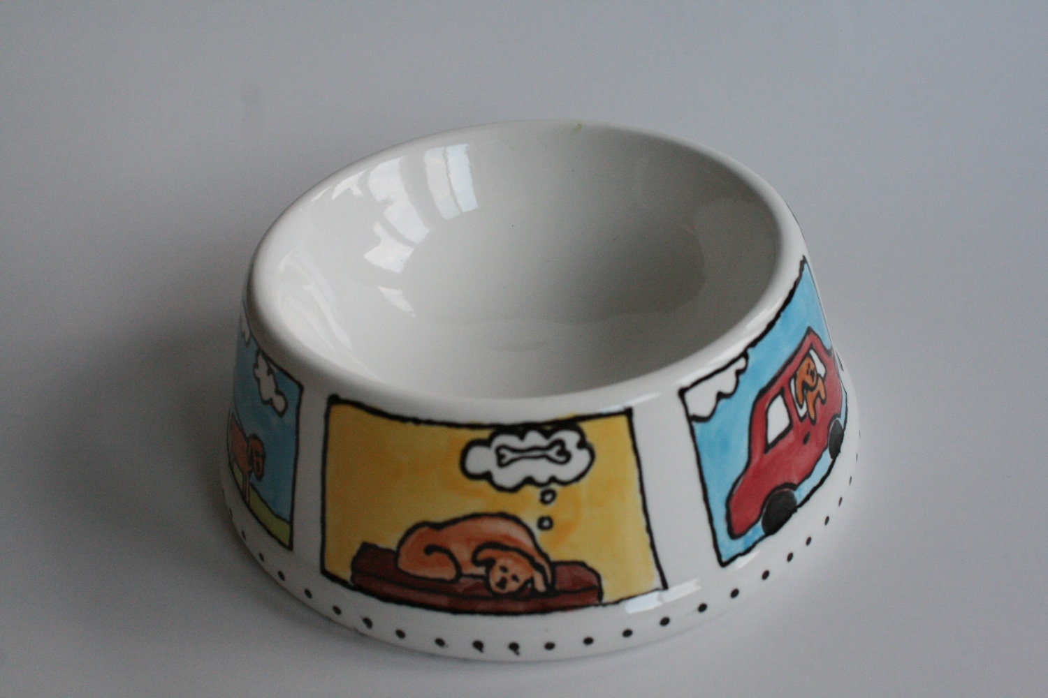 Personalized dog bowl (large)