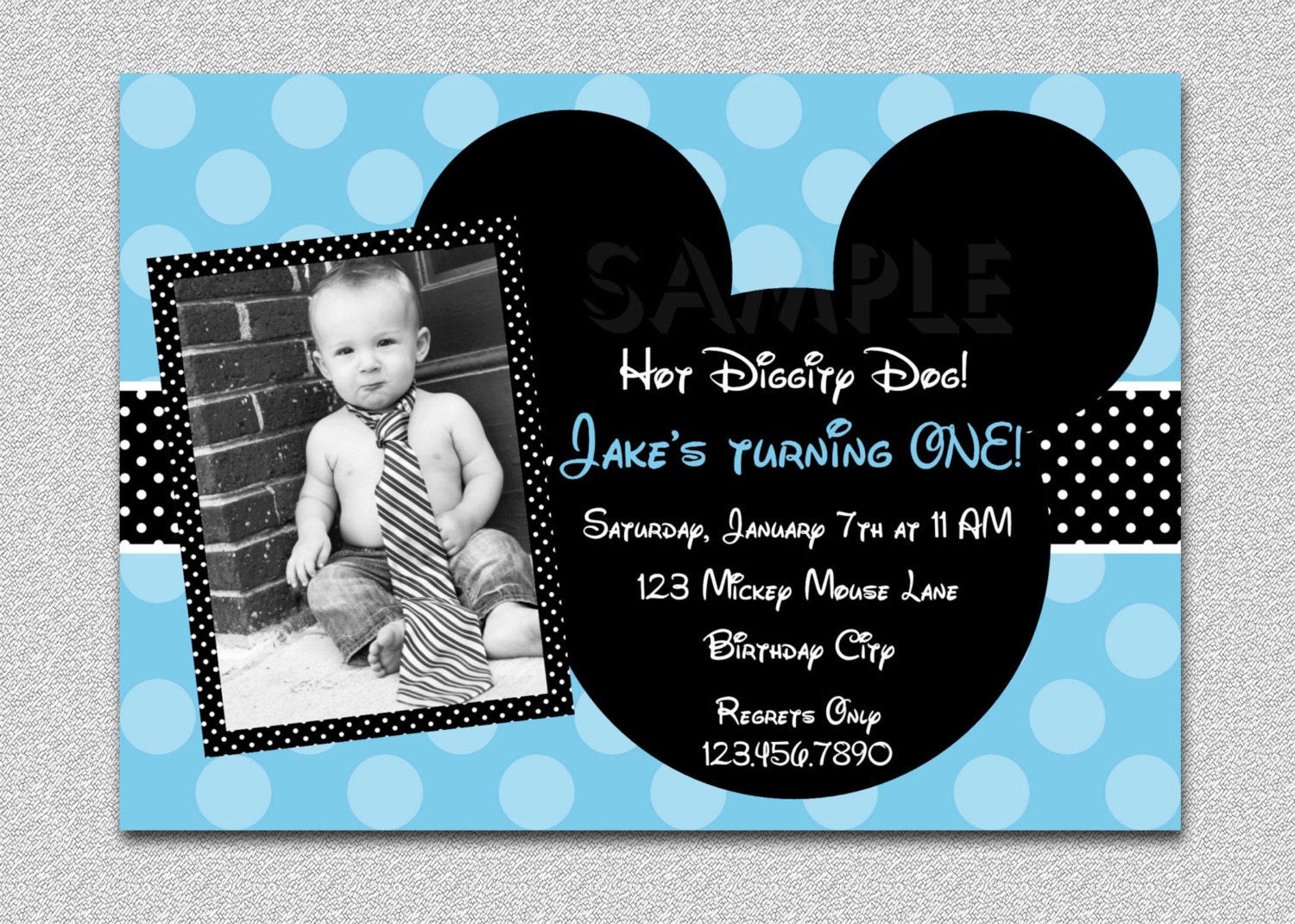 Mouse inspired Birthday Invitation Mouse Party Invitation Printable Twins Siblings Il_170x135
