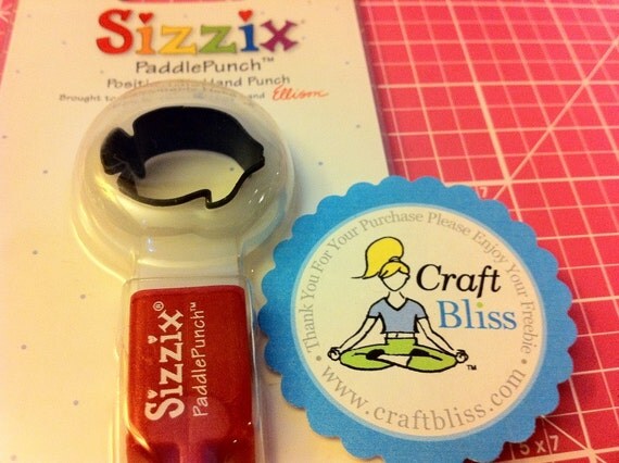 Sizzix Paddle Punch Tropical Fish 38-0851 Brand New In Package Il_570xn