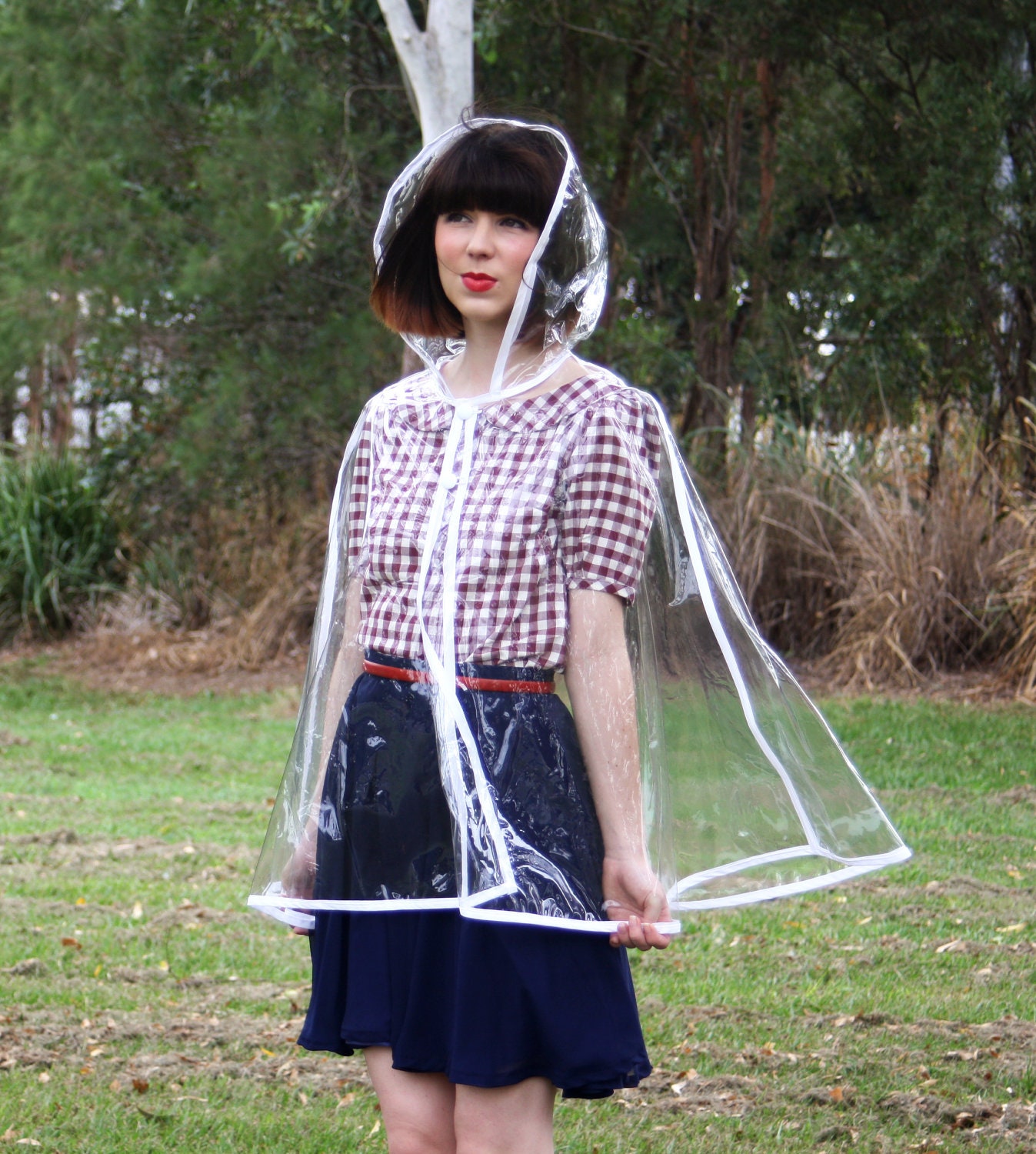 Clear Raincape - Ready to Ship