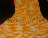 Adorable One of a Kind Crocheted Girls Dress or Doll Dress REDUCED