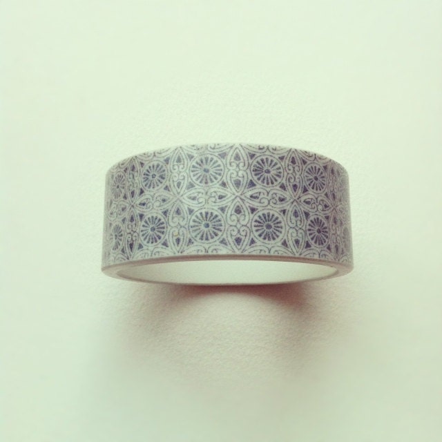 StayGoldMaryRose - NEW 'Dorrit' thin blue pattern vintage china bangle.
