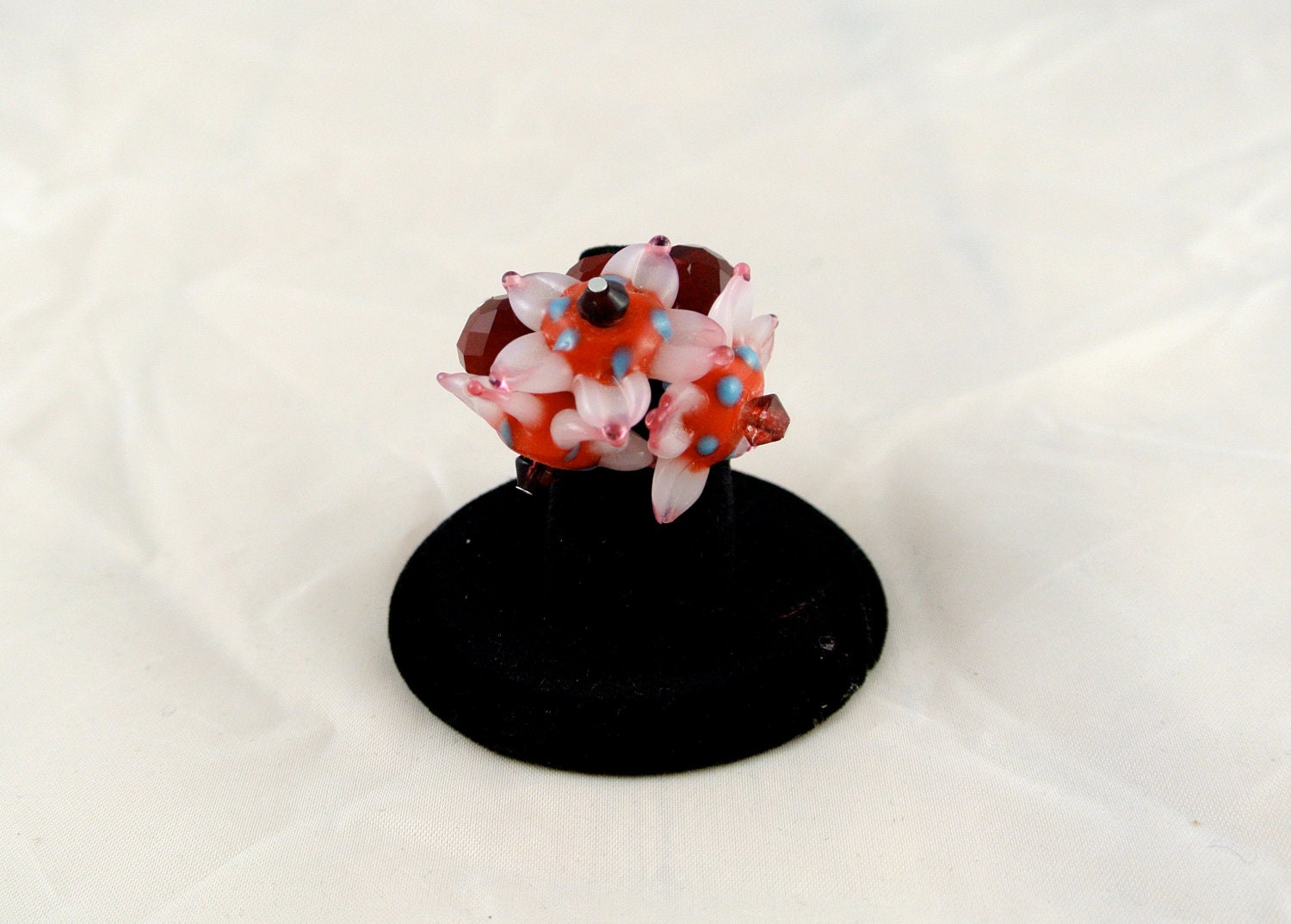Red Flower Ring