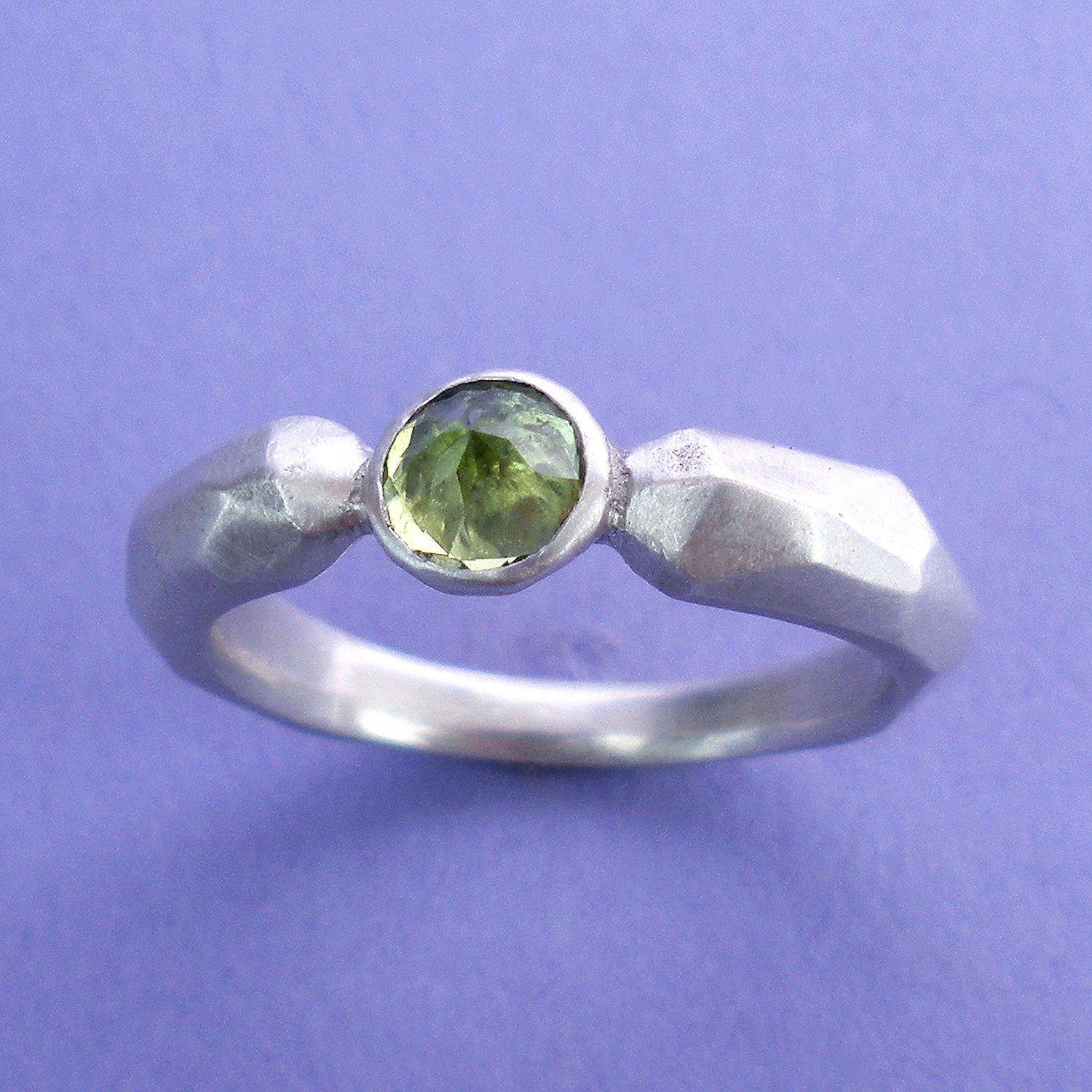 Silver Pico de Montana Ring
