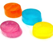 Choose any 6, Beautiful Fragrant, Hand crafted bar of soap, glycerin soap, Free shipping
