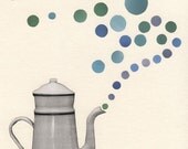 Coffee. Original Collage.