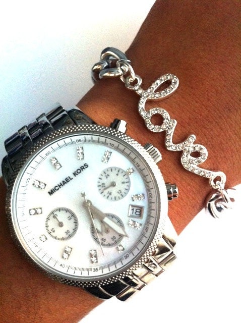 L O V E silver Bracelet
