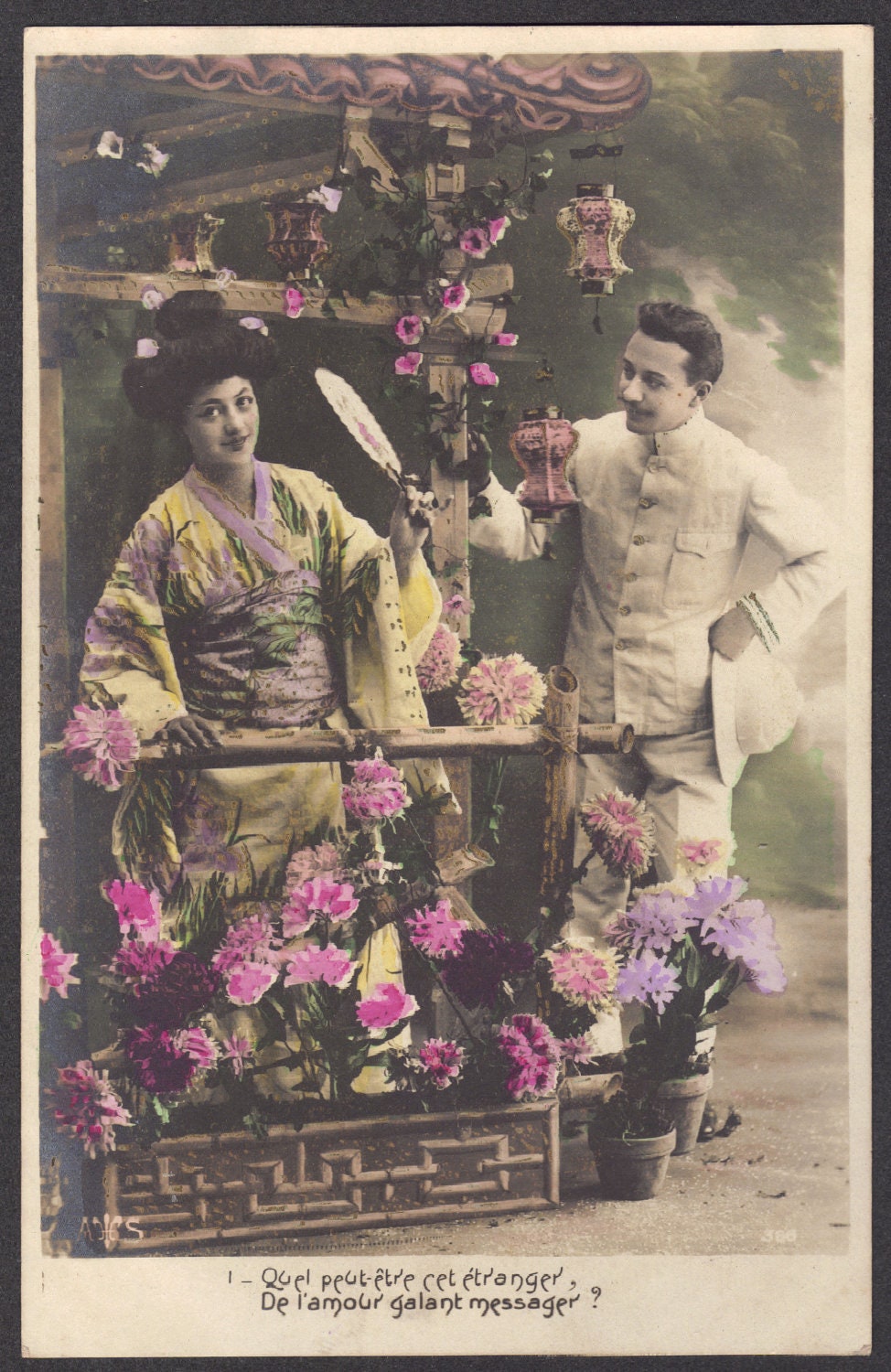 Lot of Two French Romance Fantaisies Early 1900s