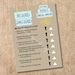 Modern Cake Printable Wedding/Engagement Shower Game - He Said/She Said