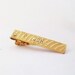 JOM Monogrammed Anson gold tone Tie Bar