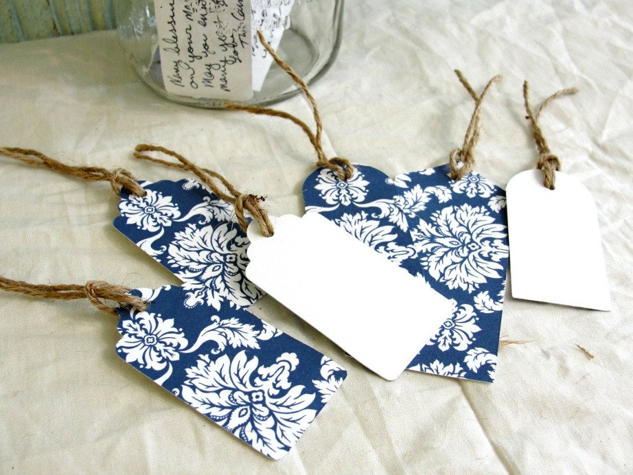 Wedding Wish Tags, Unique Alternative Guest Book, Reception Bridal Shower Gift, Custom Colors Set of 50