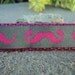 Mustache Dog Collar 3/4" Width / Choose Your Trim and Webbing Color / See Sizes in Listing img