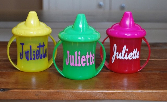 Personalized Sippy Cup - two handles