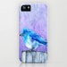 iPhone 5 Bluebird Case - Watercolor Painting - Brazen Art Cell Phone Cover  - iPhone 5 4 4s 3g Case