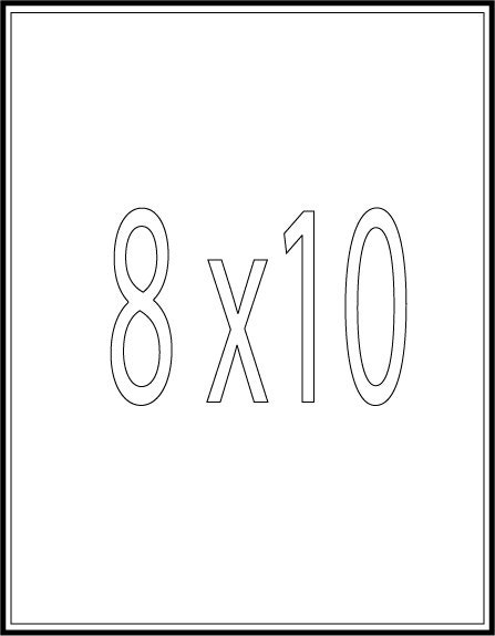 8x10 print ANY CITY