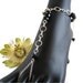 Barefoot Sandals, foot jewelry, resort jewelry, bridesmaid gift. Black Beads and Silver Chain. LAURA.