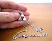 Legend of Zelda Triforce - Polished Stainless Steel