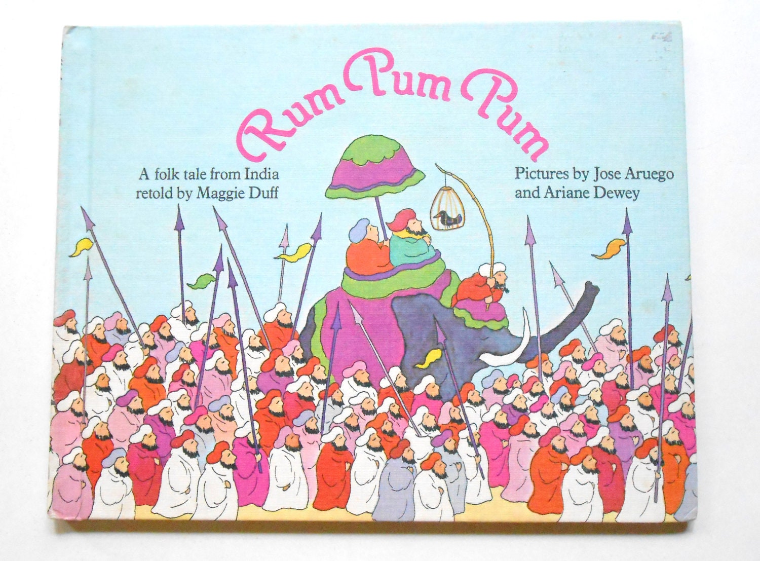 Rum Pum Pum, a Vintage Children's Book, India Folk Tale
