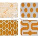 Euro Sham Pillow Covers Decorative Pillow Covers NEW 24 x 24 Deep Corn Yellow on White Slub Mix and Match