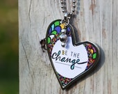 Be The Change Necklace: Jewelry Gift Set
