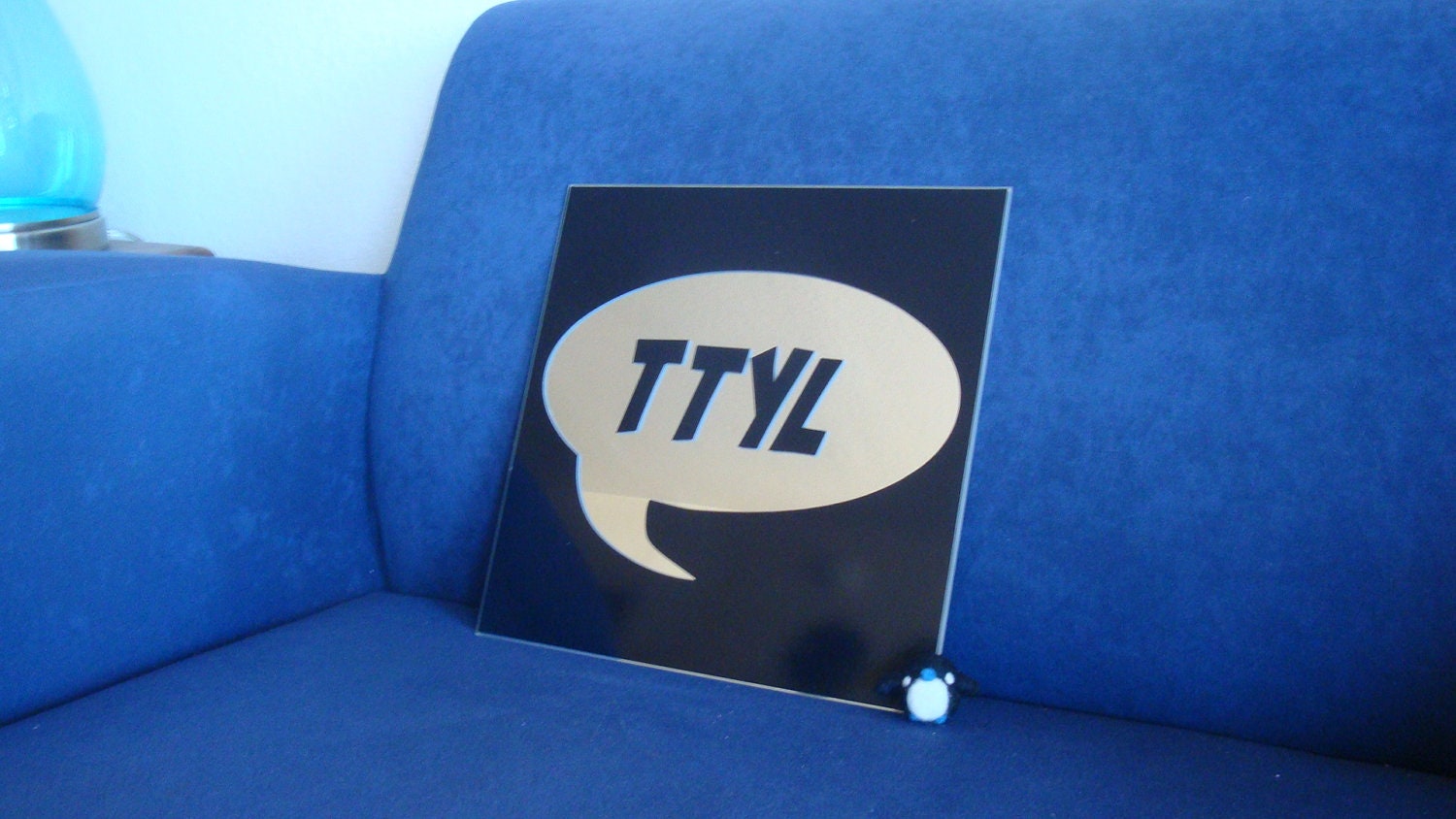 Word Art - TTYL Wall Mirror - Talk To You Later