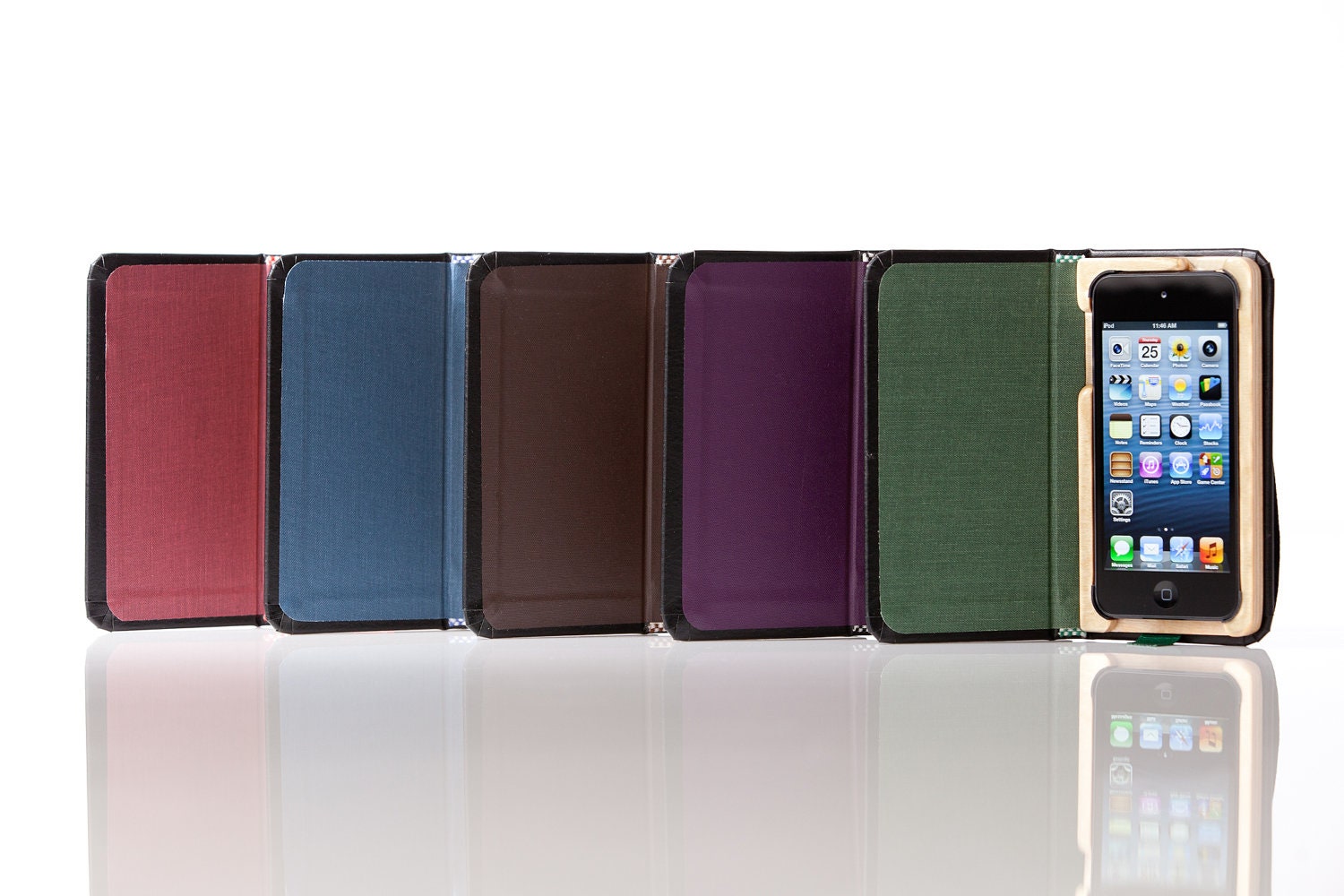 NEW The Little Black Book for "iPod Touch" 5th Gen with Pocket -Cranberry