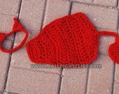 Instant Download Crochet Pattern - No 74.2 Lil' Devil -Cuddle Critter Cape Sets