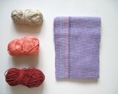 Handwoven Lavender Scarf for Children or Small size for Women