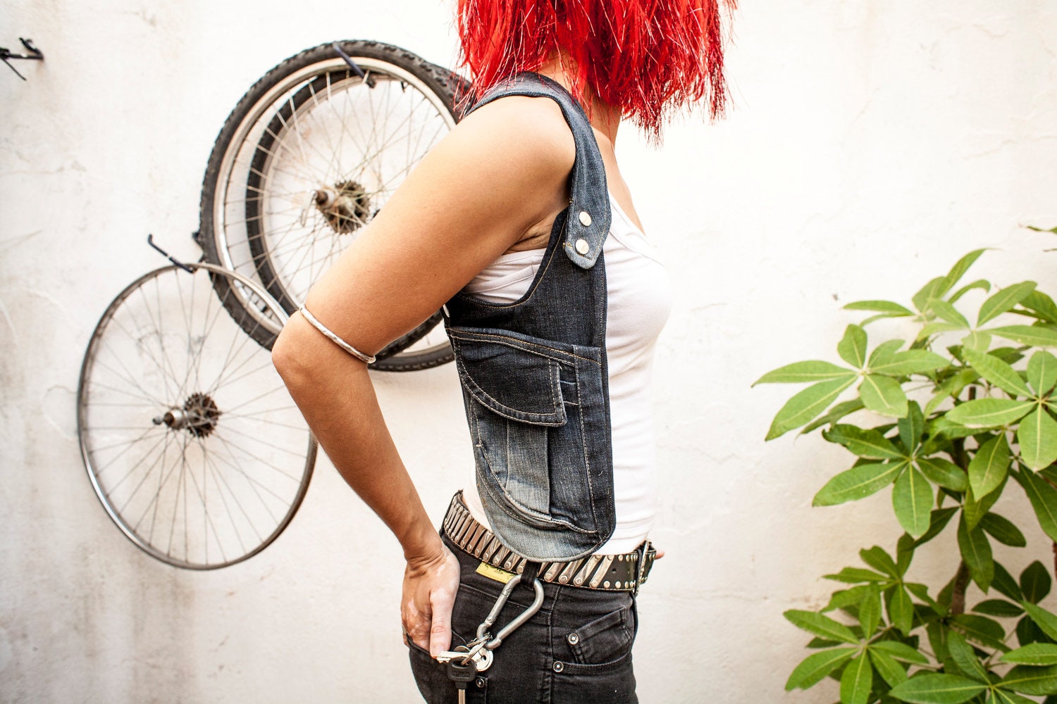 unique shoulder holster Jeans