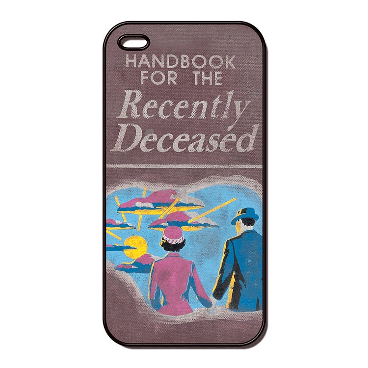 Beetlejuice Handbook for the recently deceased iphone 4 case, iphone 5 case, iphone hard case, ipod touch 4g, itouch 5 (20093)