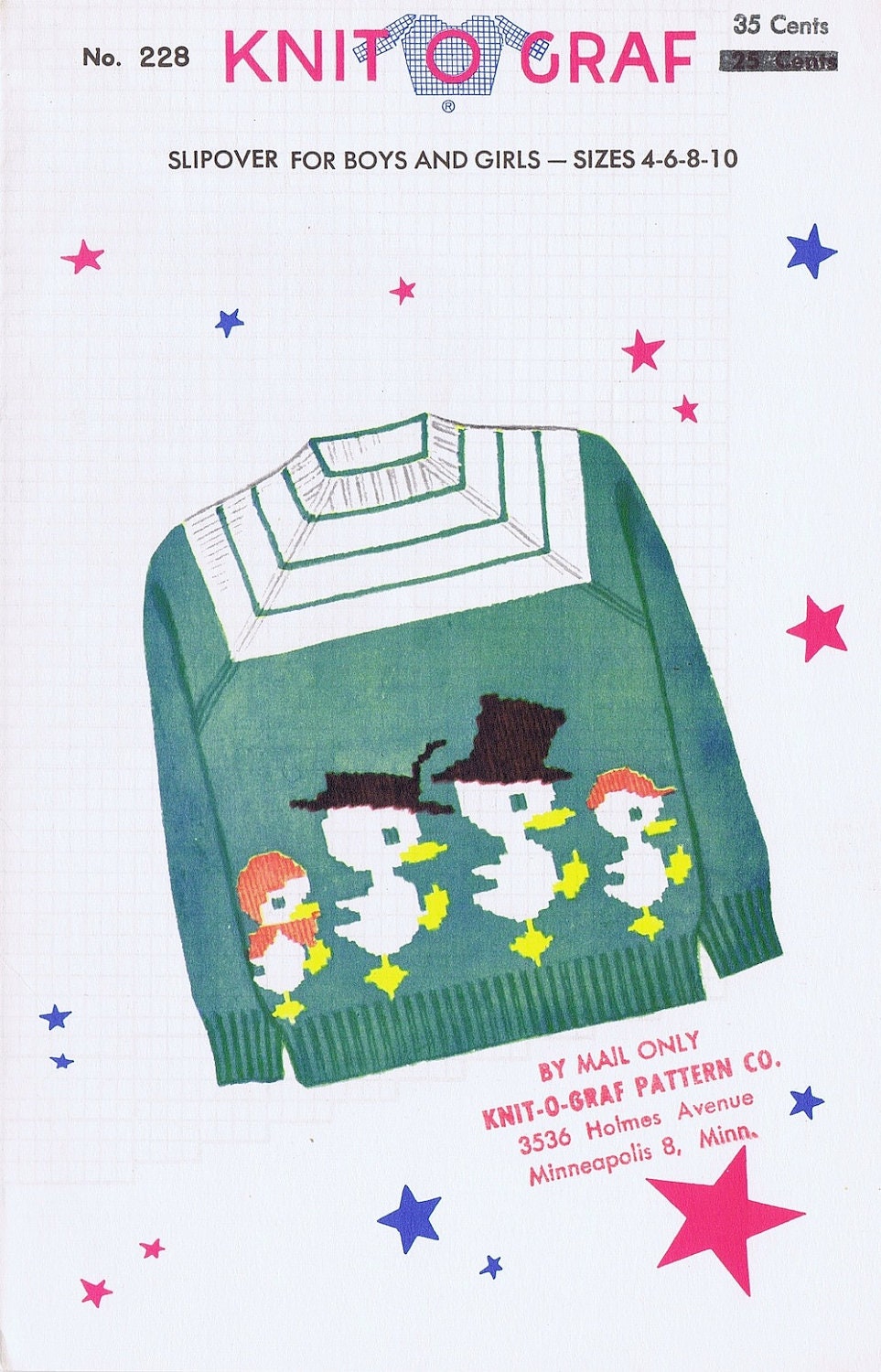 Duck Knitting Pattern
