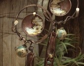 Rhyming Couplet - Mixed Media Earrings