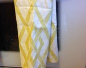 SALE Set of Two Tea Towels in P Kaufman "Secret Gate"