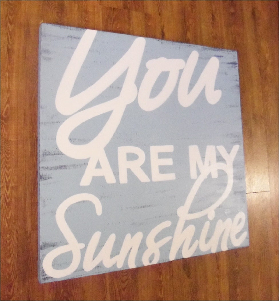 24x24 you are my sunshine painting