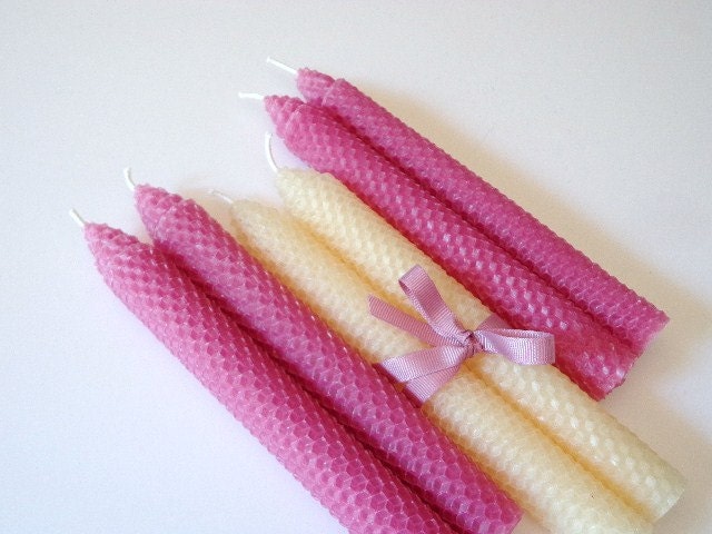 Essential Summer Beeswax Candles