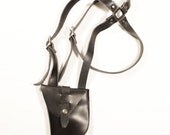 Holster Wallet - Black Leather