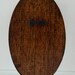 Miniature Needle-felted Giraffe Mounted Head on Wooden Plaque