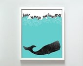 8x10 Just Keep Swimming print