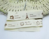 zakka cotton ribbon--sewing tape -handmade sewing--2.5cm widths