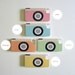 IPhone 4/4s case Vintage Retro Camera iPhone 5 Choose your Color Pattern Modern pink orange blue yellow green