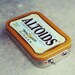 Portable Amp and Speaker for MP3 Player -Brown/Red