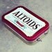 Portable Amp and Speaker for MP3 Player -Burgundy/Black Crushed Velvet
